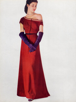 Balenciaga (Couture) 1948 Evening Gown