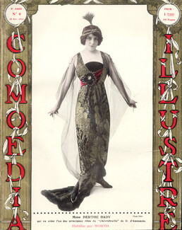 Worth (Couture) 1913 Berthe Bady, Photo Félix