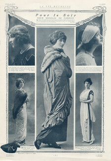 Chéruit (Couture) 1912 Gaby Deslys, Miss Harly, Miss Greuze, Photo Talbot