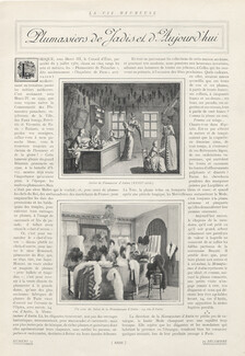 Plumassiers de Jadis et d'Aujourd'hui, 1912 - Manufacture d'Antin Feather Worker, 1 pages