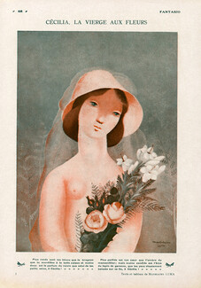 Madeleine Luka 1929 ''Cécilia, la vierge aux fleurs'' topless
