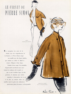 Pierre Simon 1951 Christian Dior & Grès, Jacket Waistcoat