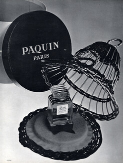 Paquin (Perfumes) 1952 "Ever After" Photo Philippe Pottier