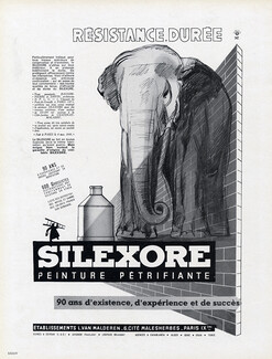 Silexore 1959 Ets L. Van Malderen, Elephant