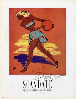 Scandale (Beachwear) 1947 Fernando Bosc