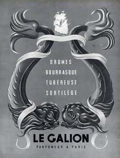 Le Galion 1947 Louis Ferrand, Sortilège, Bourrasque... Dragon