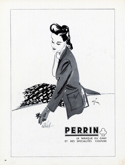 Perrin (Gloves) 1941 René Gruau