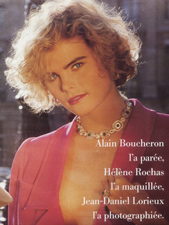 Boucheron (High Jewelry) 1984 Mariel Hemingway, Jean-Daniel Lorieux