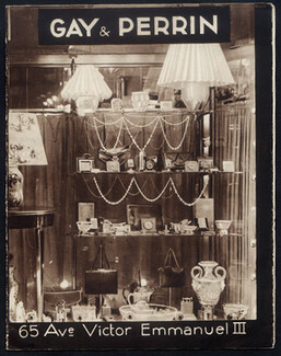 Gay & Perrin 1930s (Department Store) Leaflet - Store, Cigarette Box, Vanity Case, Porcelain Trinkets, England Fox...