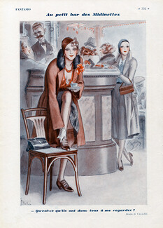 Armand Vallée 1930 Au Bar des Midinettes...