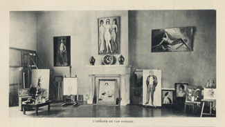 Kees Van Dongen 1928 Artist Studio