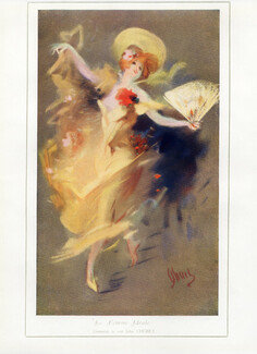 Jules Chéret 1912 La Femme Idéale, Comme la voit