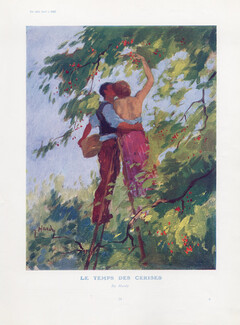 J. Hardy 1925 The Cherry season, Lovers