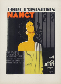 Paul Colin 1930 Foire Exposition Nancy