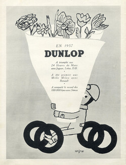 Dunlop (Tyres) 1957 (L) Savignac