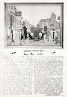 Delaunay-Belleville La Marque, 1913 - Bernard Boutet de Monvel Brand Image, Text by Roger Boutet de Monvel