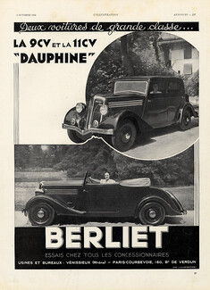 Berliet 1935 Convertible