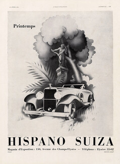 Hispano Suiza 1934 Printemps, René Ravo