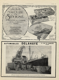 Delahaye & Marquise de Sévigné 1913