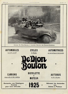 De Dion-Bouton 1925 Lourdes