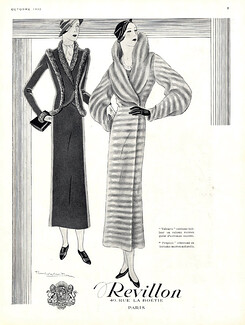 Revillon 1932 Astrakan Fur Coat, Paul Valentin