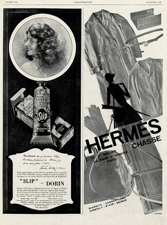 Hermès (Hunting clothes) 1929 Fashion Illustration