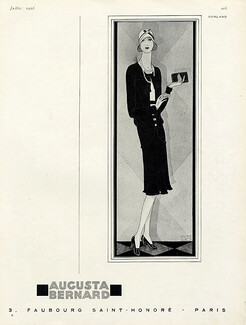 Augustabernard 1928 Fashion Illustration