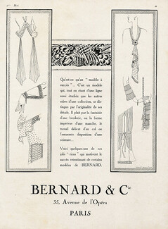 Bernard & Cie 1926 Fashion Goods, Henri Mercier