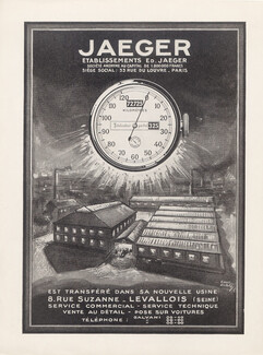 Jaeger 1924 Factory Levallois, Pierre Collet