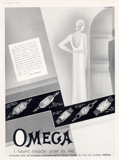 Omega (Watches) 1930 Text: Paul Reboux, Kramer