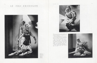 Serge Lifar & Félia Doubrovska 1929 Russian Dancers, Rouault Costumes