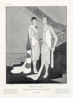 Jeanne Lanvin, Doeuillet 1925 Francis, Evening Gown