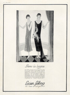 Lucien Lelong 1924 Evening Gown