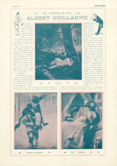 Albert Guillaume - Les Meneurs du Rire, 1910 - Artist's Career, Texte par Maurice Donnay, 3 pages