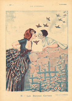 Henry Gerbault 1918 Pierrot & Colombine, Lovers