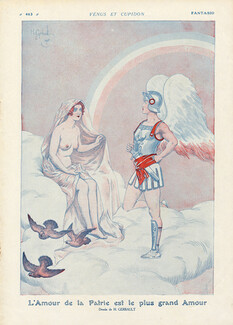 Henry Gerbault 1915 Venus & Cupidon, Mythology