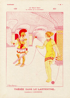 Joseph Kuhn-Régnier 1913 Theseus in the Labyrinth