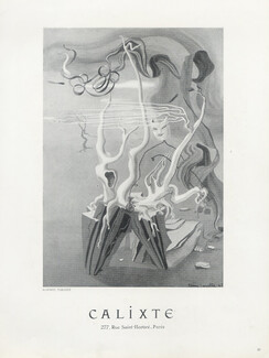 Calixte (Perfumes) 1945 Toni j. Mella Surrealism