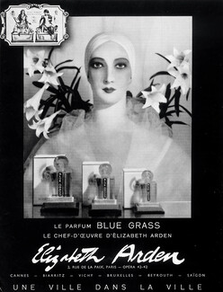 Elizabeth Arden (Perfumes) 1937 Le Parfum Blue Grass