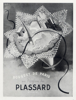 Plassard (Perfumes) 1946 Bouquet de Paris