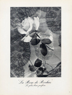 Marcel Rochas (Perfumes) 1950 La Rose