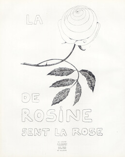 Rosine (Perfumes) 1914 La Rose de Rosine sent la Rose