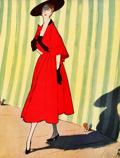 René Gruau 1949 Christian Dior