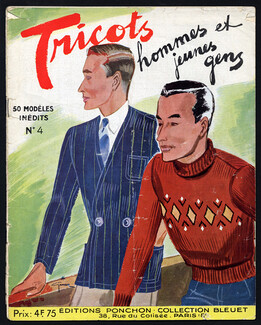 René Gruau 1938 (?) Magazine Cover