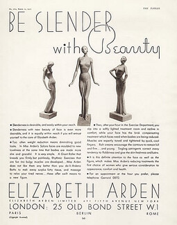 Elizabeth Arden (Cosmetics) 1932 Sculptures