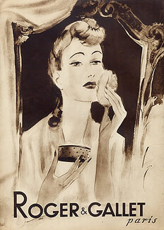 Roger & Gallet (Cosmetics) 1940s Libis