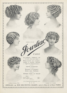 Jourliac (Hairstyle) 1912 Hairpiece Wig