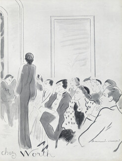 Worth (Couture) 1937 Chaurand-Naurac, Fashion Show