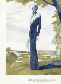 Maggy Rouff (Couture) 1938 Evening Suit
