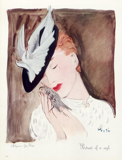 Molyneux (Couture) 1937 Jay Thorpe, Marcel Vertès